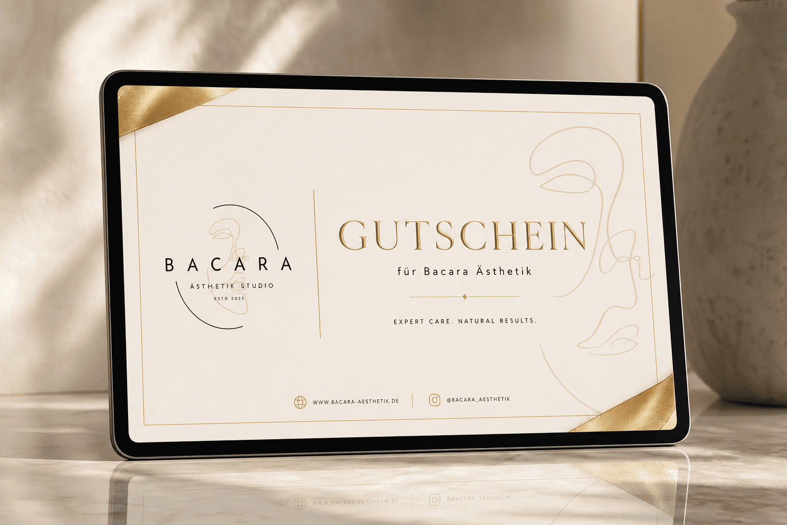 Digitaler Gutschein – Bacara Ästhetik